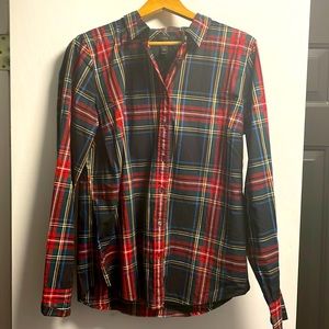JCrew Plaid Dress Shirt